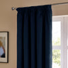 Furn Ultimate Velvet Ready Made Blockout Curtains Royal