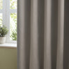 Furn Ultimate Velvet Ready Made Blockout Curtains Silver