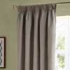 Furn Ultimate Velvet Ready Made Blockout Curtains Silver