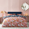 Furn Demoiselle Tropical Double Duvet Cover Bedding Set Blush