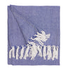 Furn Dessa Woven Outdoor Throw 130cm x 180cm Cobalt
