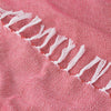 Furn Dessa Woven Outdoor Throw 130cm x 180cm Fuchsia
