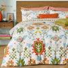 Dilara Printed Duvet Cover Bedding Set Blue
