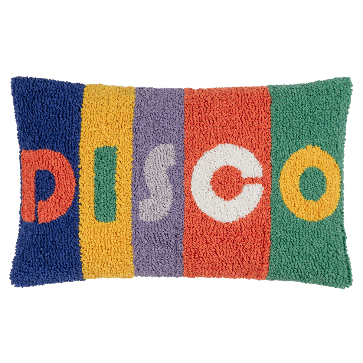 Heya Home Disco Knitted Filled Cushion 30cm x 50cm Multi