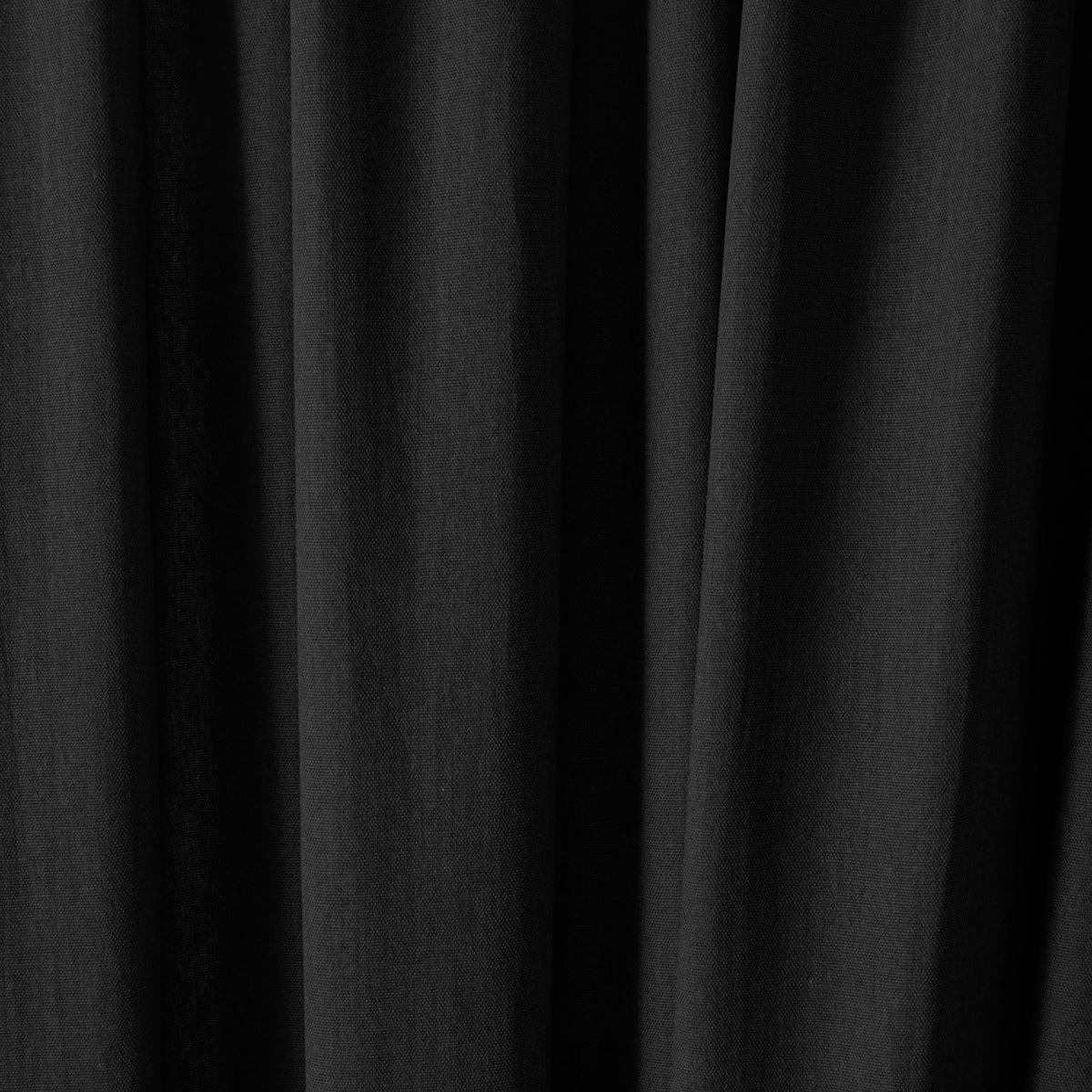 Fusion Dijon Ready Made Blackout Curtains Black