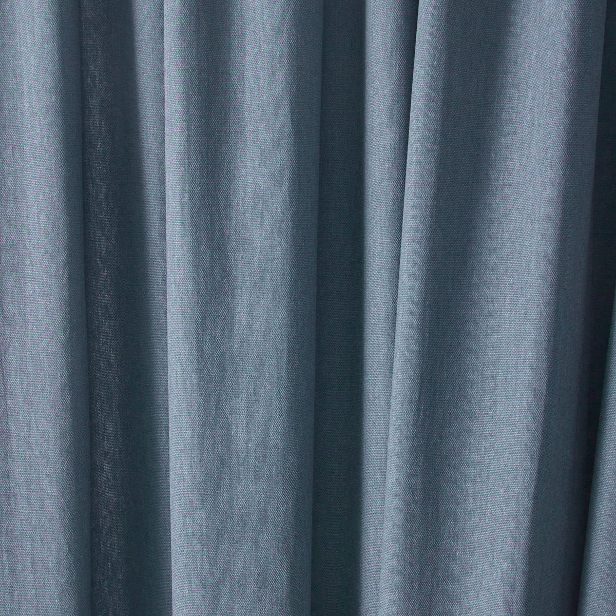 Fusion Dijon Blackout Ready Made Pencil Pleat Curtains Blue