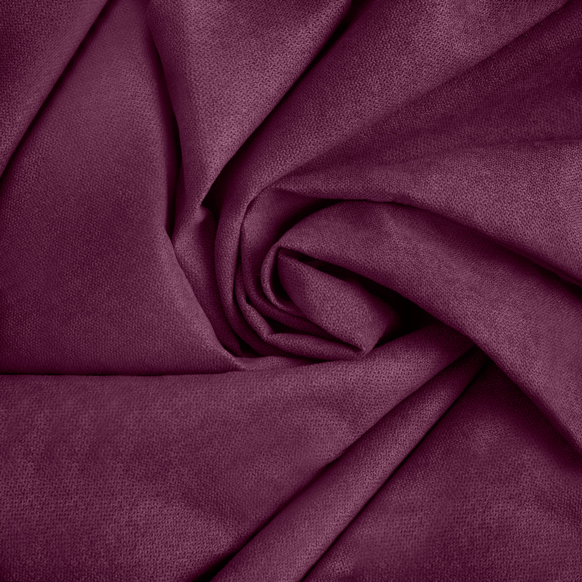 Chenille 56x84 Interlined Eyelet Door Curtain Aubergine
