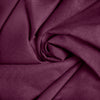 Chenille 56x84 Interlined Eyelet Door Curtain Aubergine