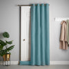 Chenille 56x84 Interlined Eyelet Door Curtain Teal