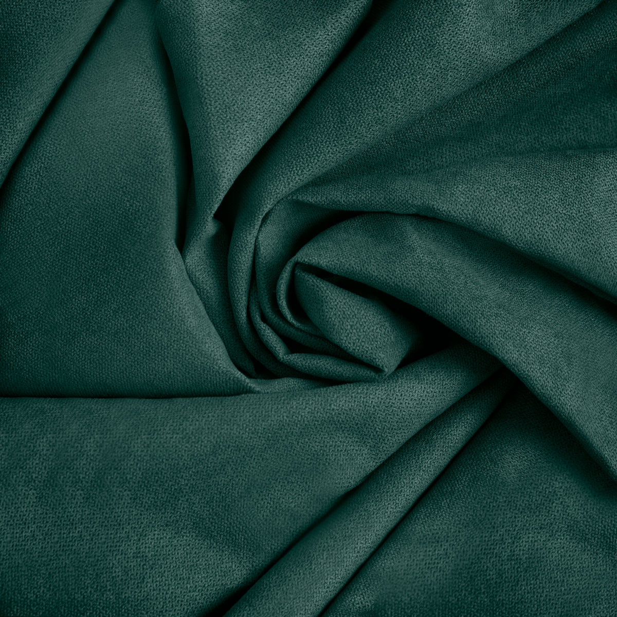 Chenille 56x84 Interlined Eyelet Door Curtain Green