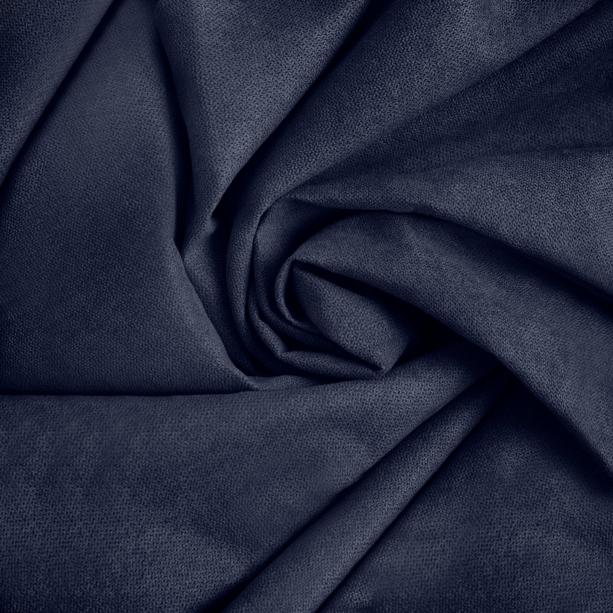 Chenille 56x84 Interlined Eyelet Door Curtain Navy