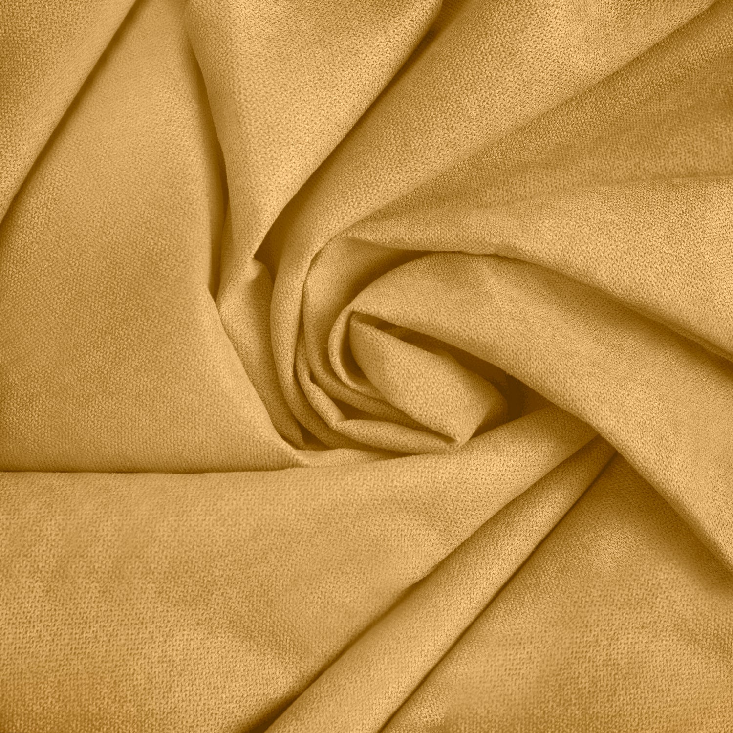 Chenille 56x84 Interlined Eyelet Door Curtain Ochre