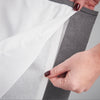 Chenille 56x84 Interlined Pencil Pleat Door Curtain Slate