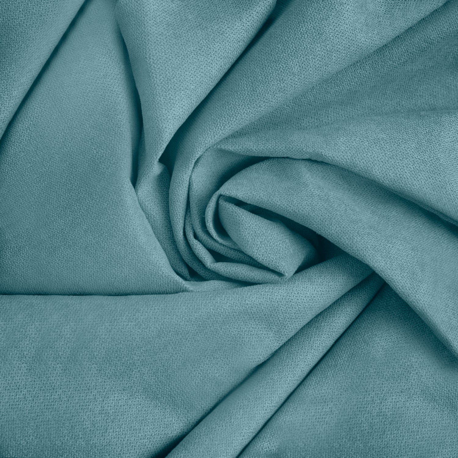 Chenille 56x84 Interlined Pencil Pleat Door Curtain Teal