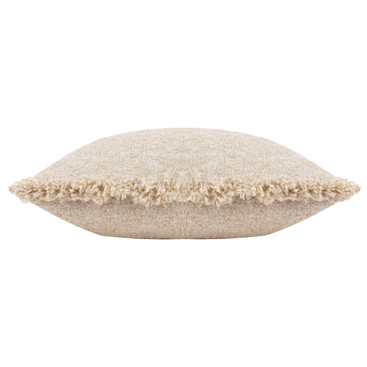 Yard Doze Woven Fringed Filled Cushion 40cm x 60cm Natural