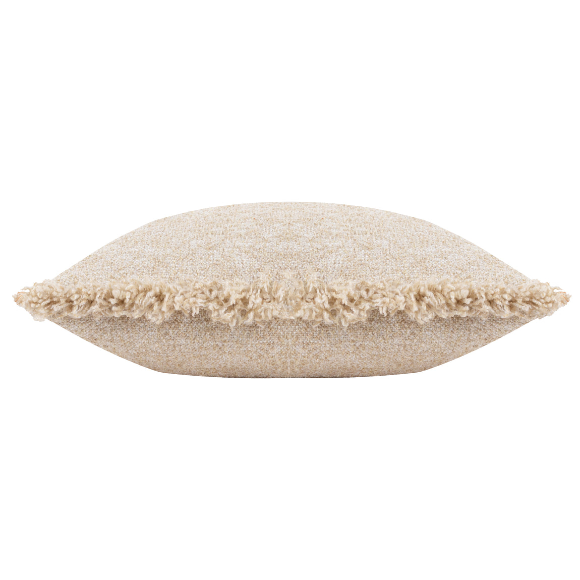 Yard Doze Woven Fringed Filled Cushion 40cm x 60cm Natural