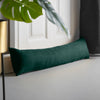 Chenille Draught Excluder Green