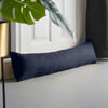Chenille Draught Excluder Navy