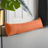 Chenille Draught Excluder Orange