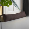 Chenille Draught Excluder Chocolate
