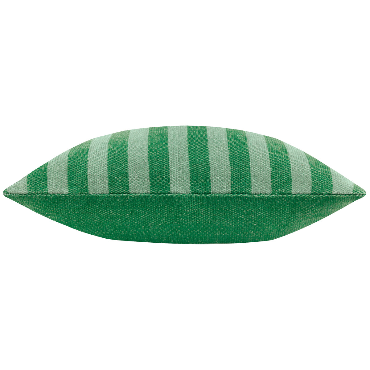 Furn. Deck Stripe Woven Outdoor 59cm x 59cm Filled Cushion Green