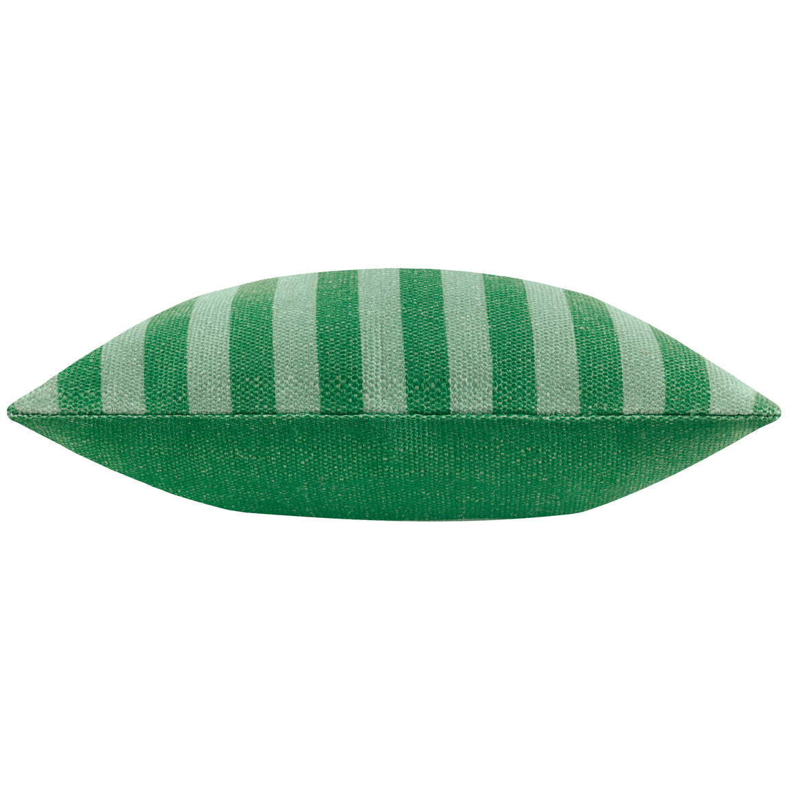 Furn. Deck Stripe Woven Outdoor 59cm x 59cm Filled Cushion Green