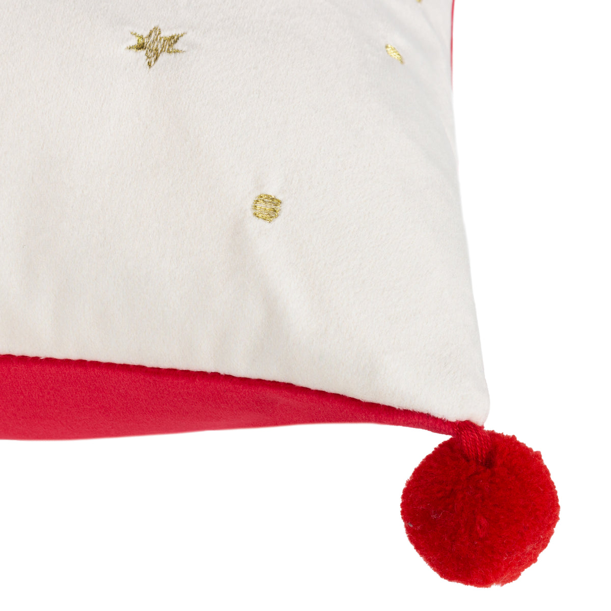 Furn Deck The Halls Tree Embroidered Filled Cushion 43cm x 43cm Multi