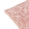 Durelle Damask Fringed Filled Cushion 50cm x 50cm Coral