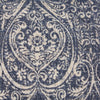 Durelle Damask Fringed Filled Cushion 50cm x 50cm Delph Blue