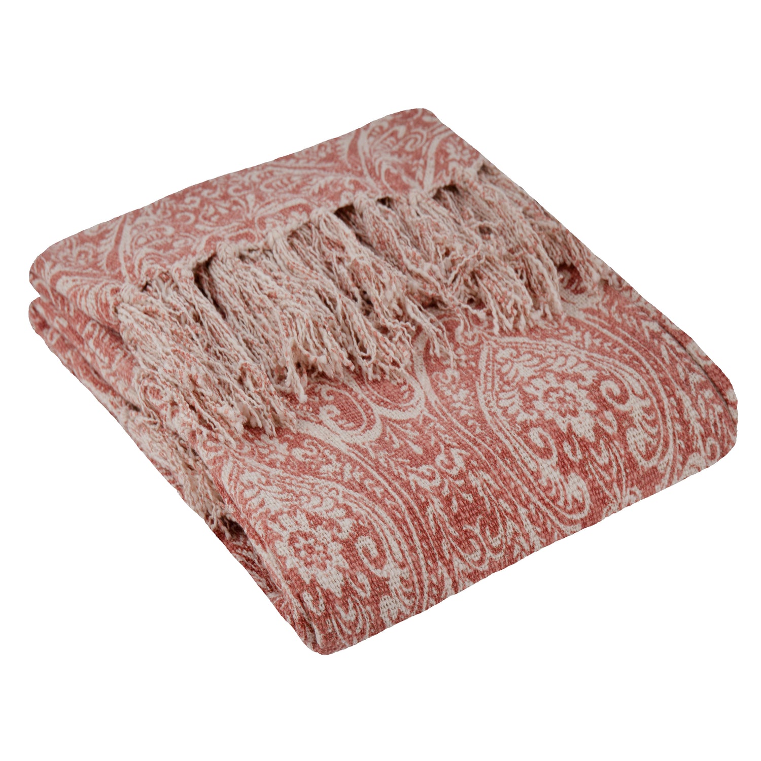 Durelle Cotton 130cm x 70cm Throw Coral
