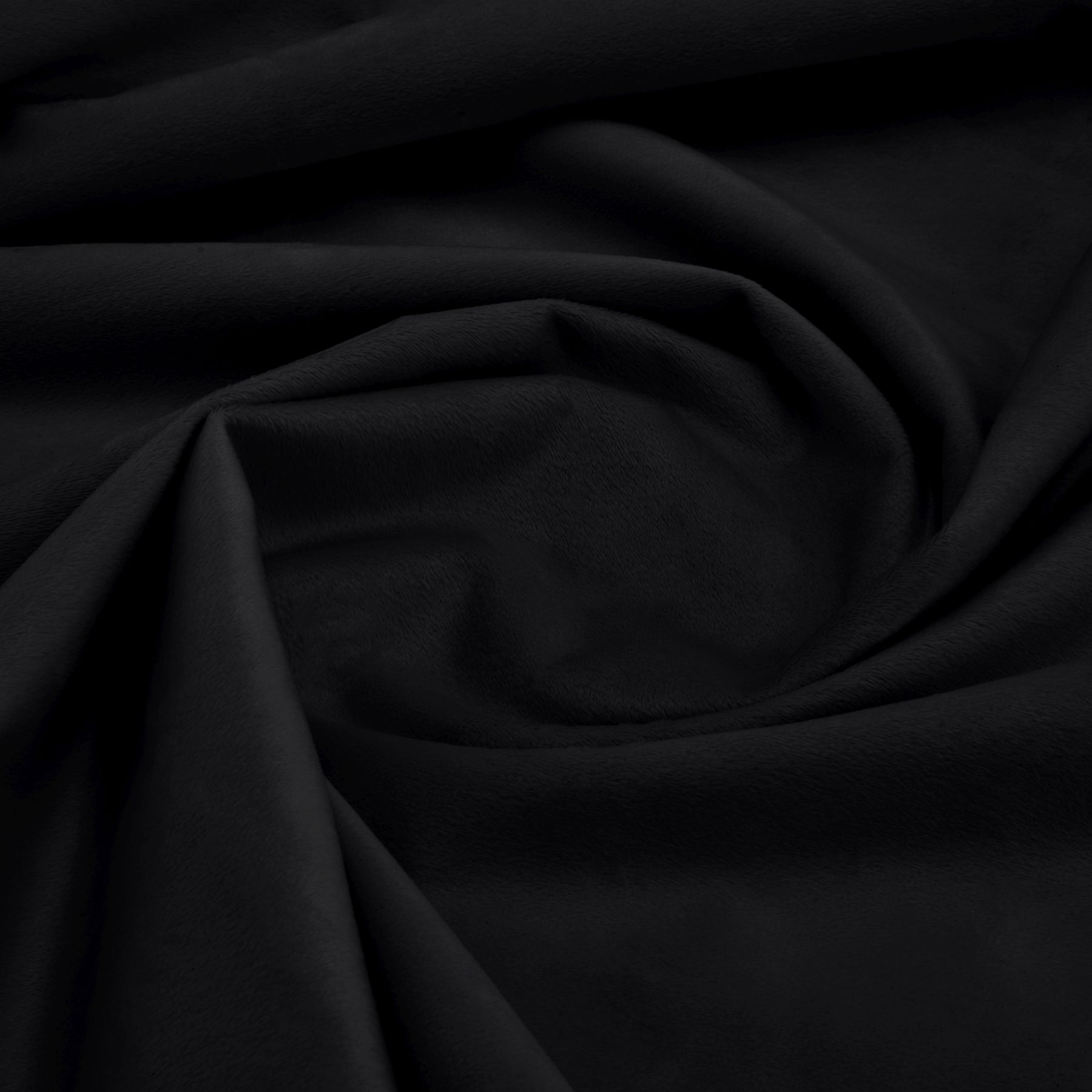 Diamondo Velvet Ready Made Eyelet Blackout Curtains Black