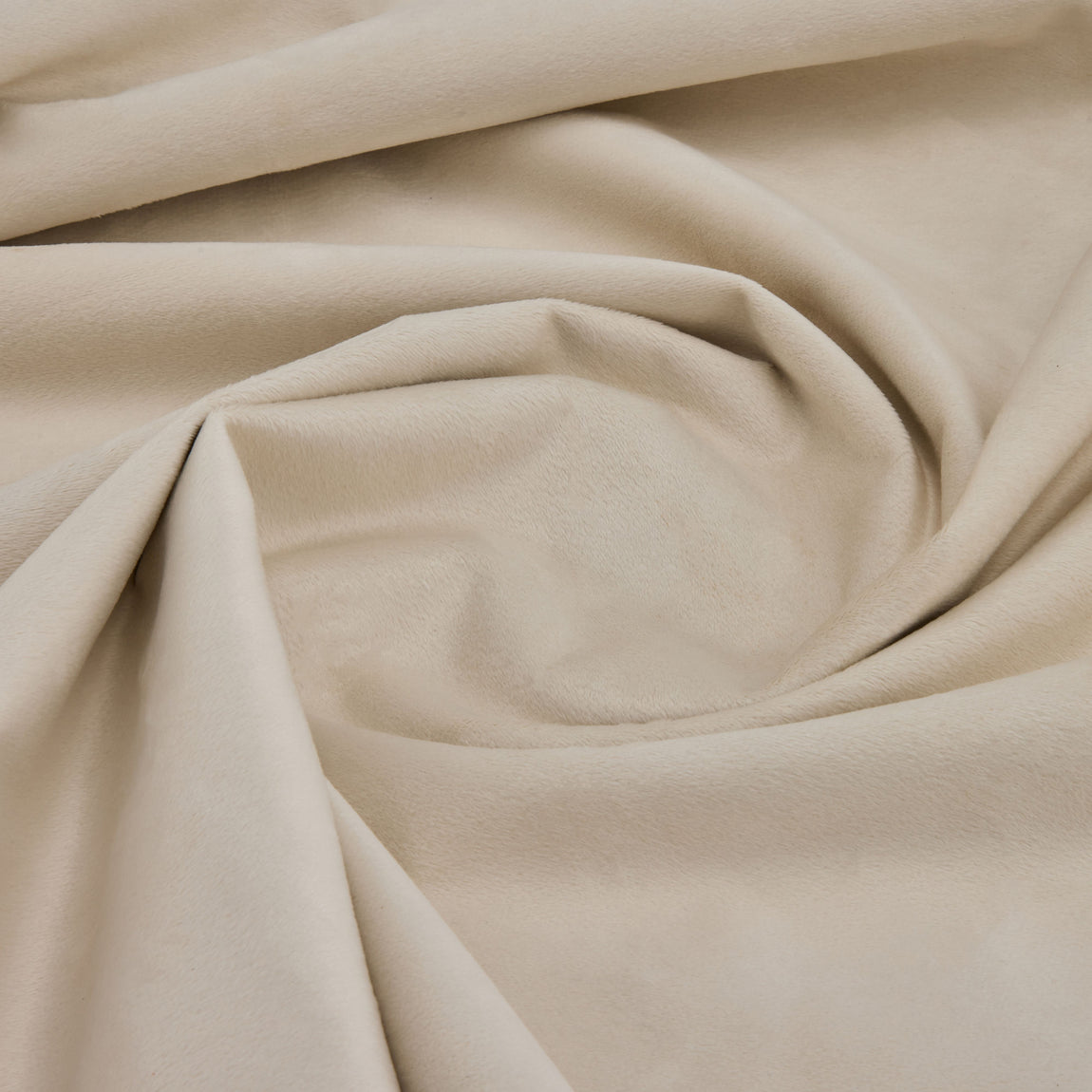 Diamondo Velvet Ready Made Eyelet Blackout Curtains Cream