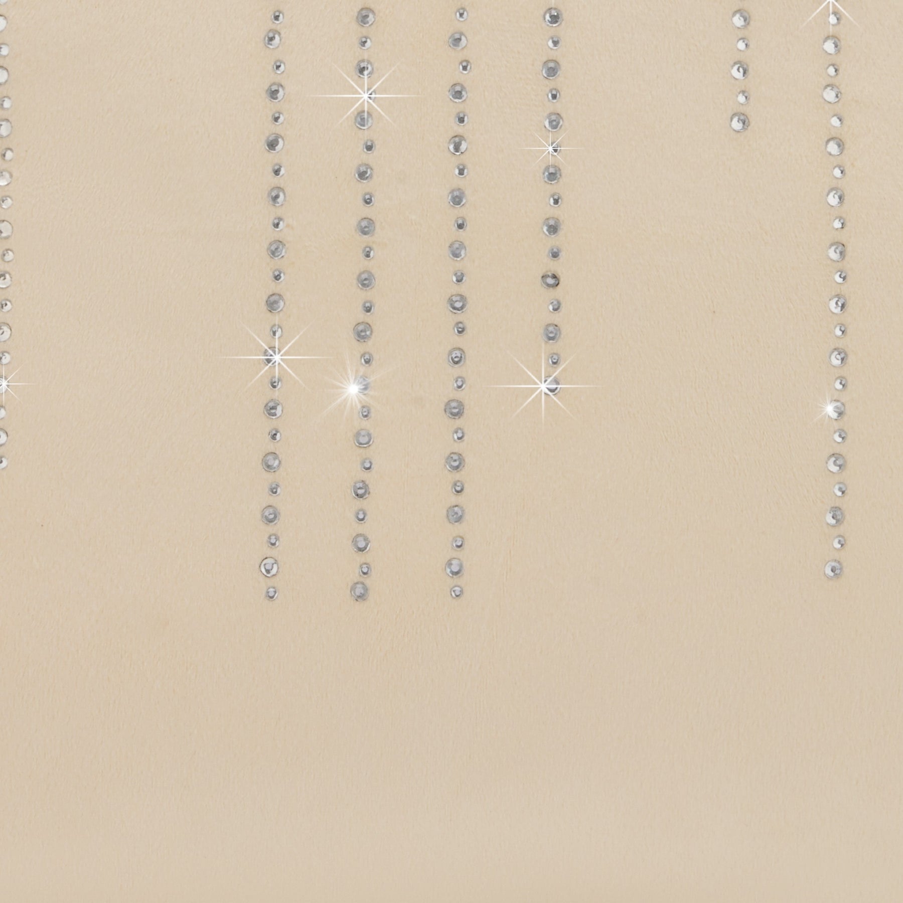 Diamondo Velvet Ready Made Eyelet Blackout Curtains Cream