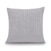 Diamondo Velvet Filled Cushion 45cm x 45cm Silver