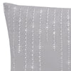 Diamondo Velvet Filled Cushion 45cm x 45cm Silver