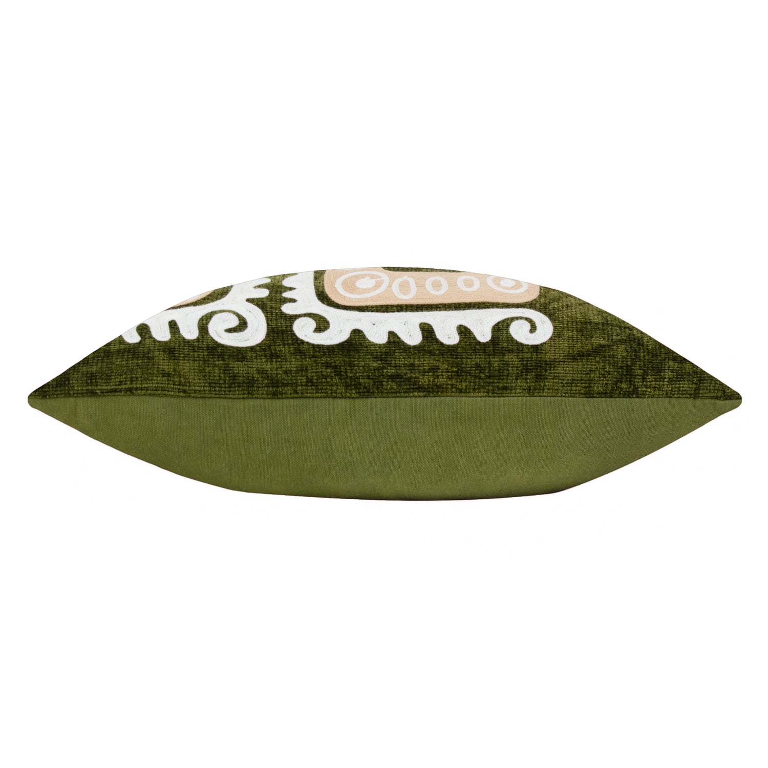 Dynasty Dragon Embroidered Chenille 30cm x 50cm Filled Boudoir Verdie