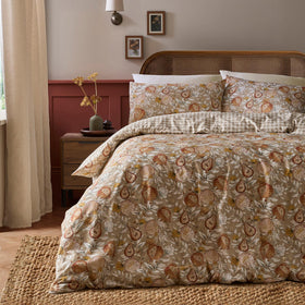 Dreams & Drapes Orchard Pears Duvet Cover Bedding Set Natural