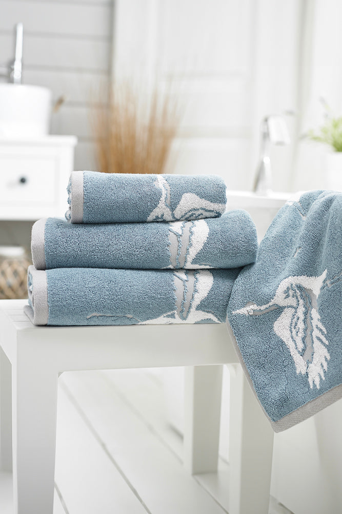 Crane Towel Blue Everyday Price, Superb Quality Terrys