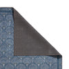Catherine Lansfield Deco Peacock Washable Rug Blue