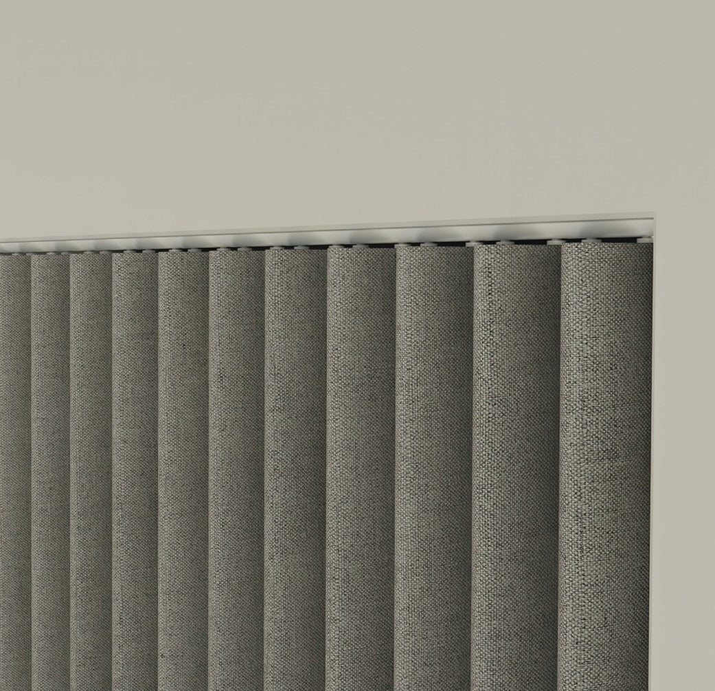 Discrete Aluminium Top Fix Track Curtain Track White Superb Quality, Excellent Price Terrys