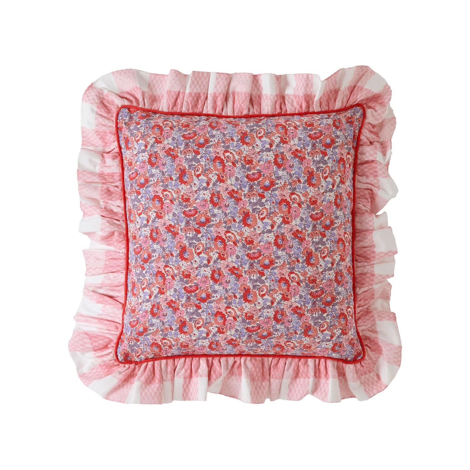 Cath Kidston Ditsy Archive Filled Cushion 45cm x 45cm Pink