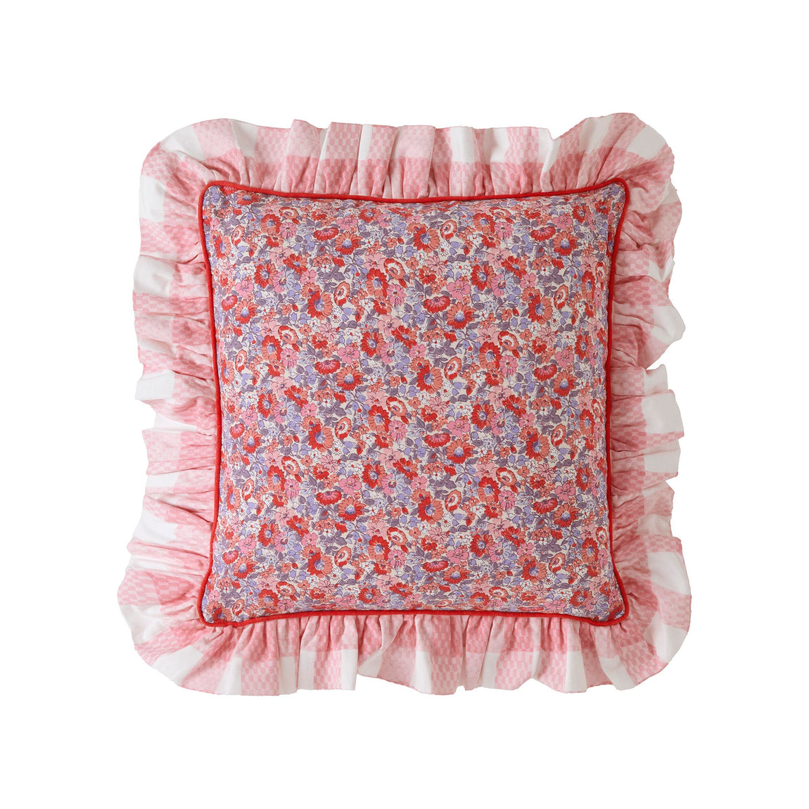 Cath Kidston Ditsy Archive Filled Cushion 45cm x 45cm Pink