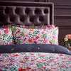 Sara Miller Ditsy Floral Duvet Cover Bedding Set White Deep Mulberry
