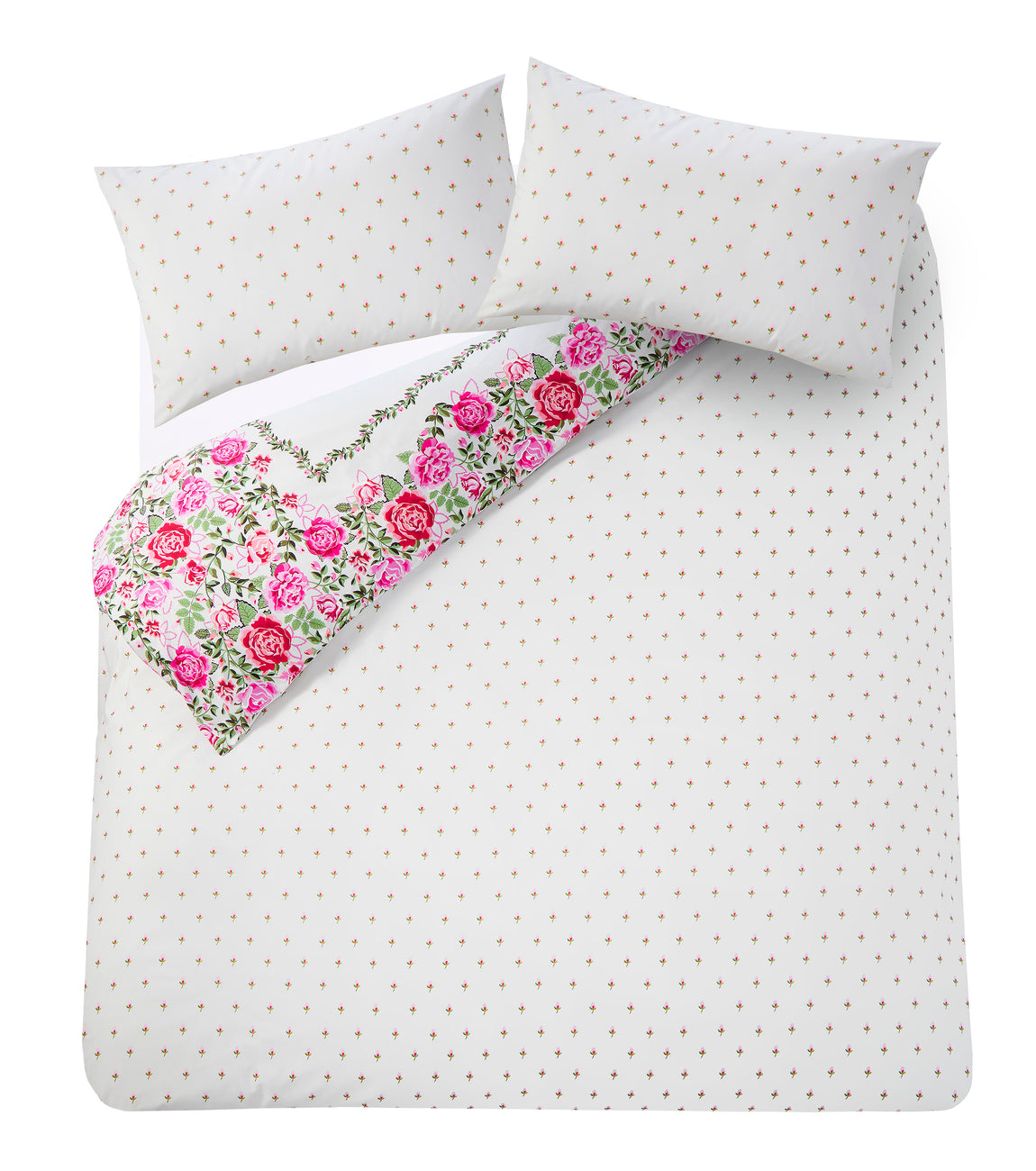 Cath Kidston Dolly Rose Duvet Cover Bedding Set Sage