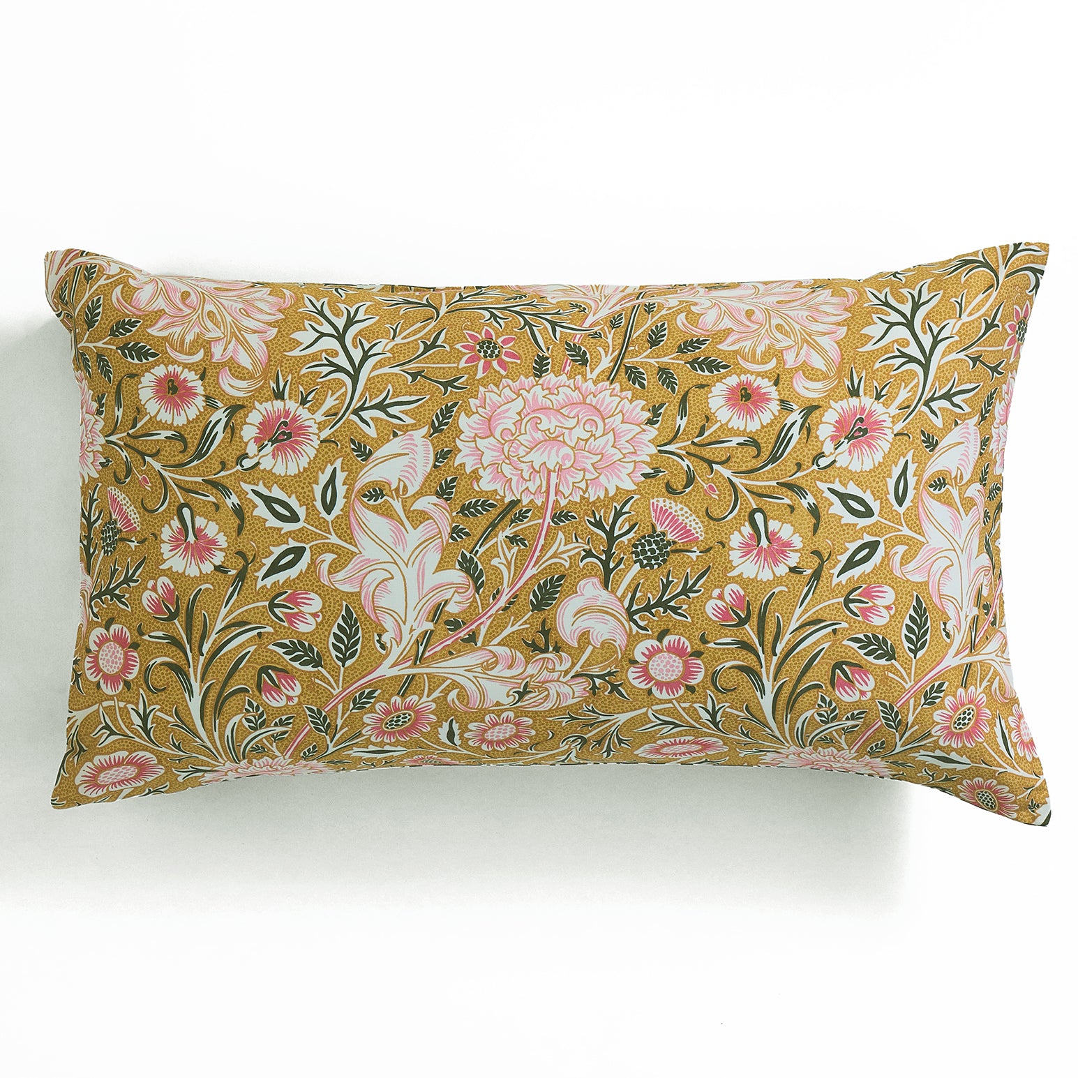 William Morris At Home Double Bough Duvet Cover Bedding Set Gold