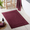 Abode Eco Bath Mat Claret