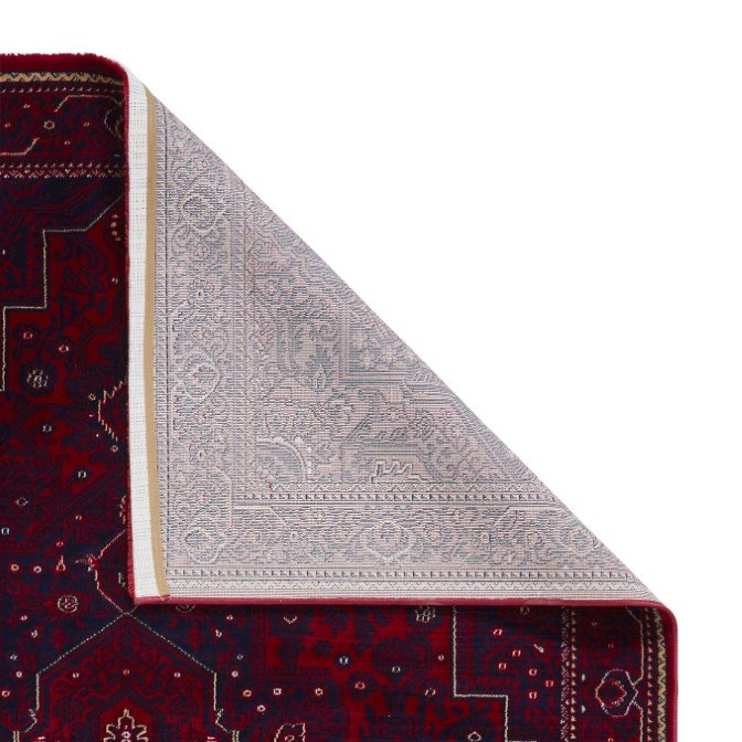 Dubai 62101 Traditional Rug Red