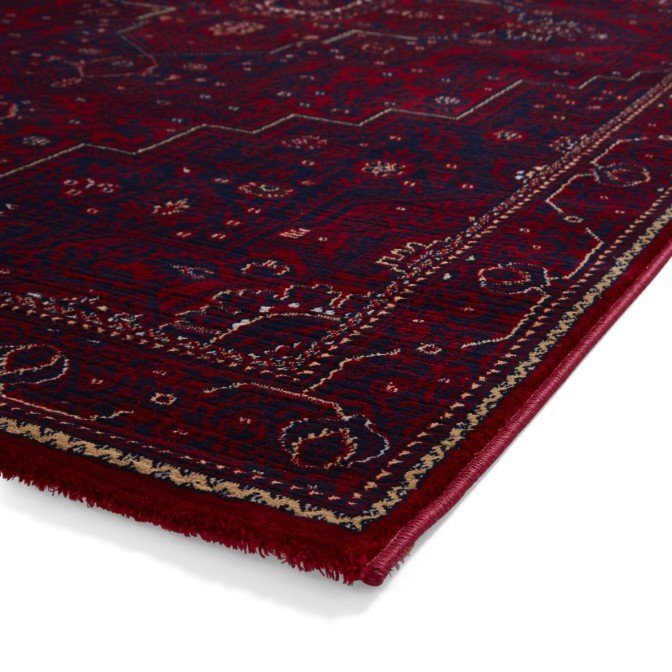 Dubai 62101 Traditional Rug Red