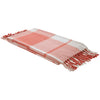 Laura Ashley Dylan 150cm x 200cm Throw Terracotta