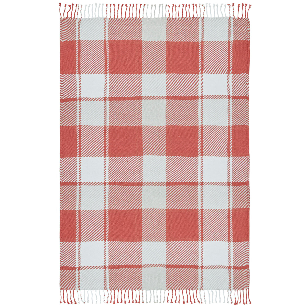 Laura Ashley Dylan 150cm x 200cm Throw Terracotta